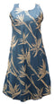 Pareau Paradise Women's Short Tank Flared Hawaiian Dress